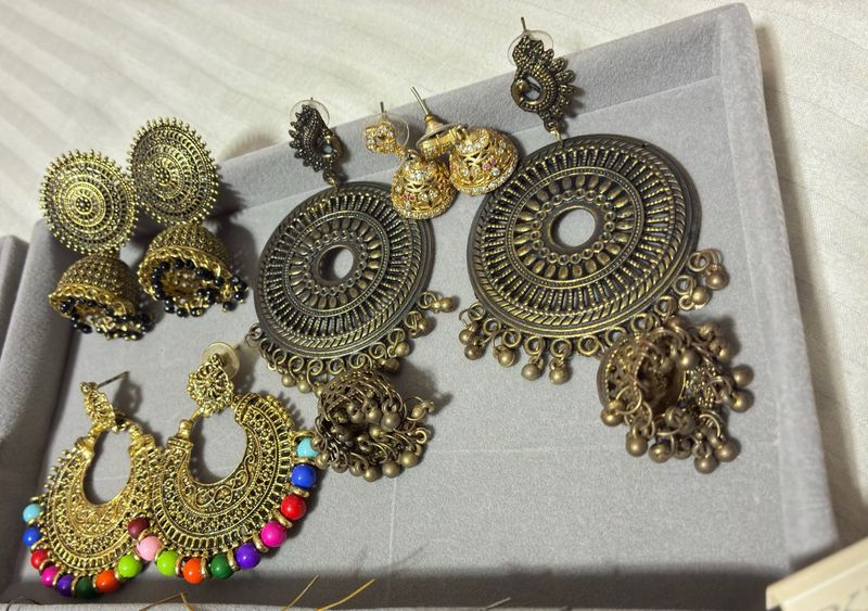 Statement Earrings Set