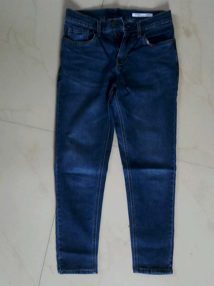 Dark Blue Denim Jeans
