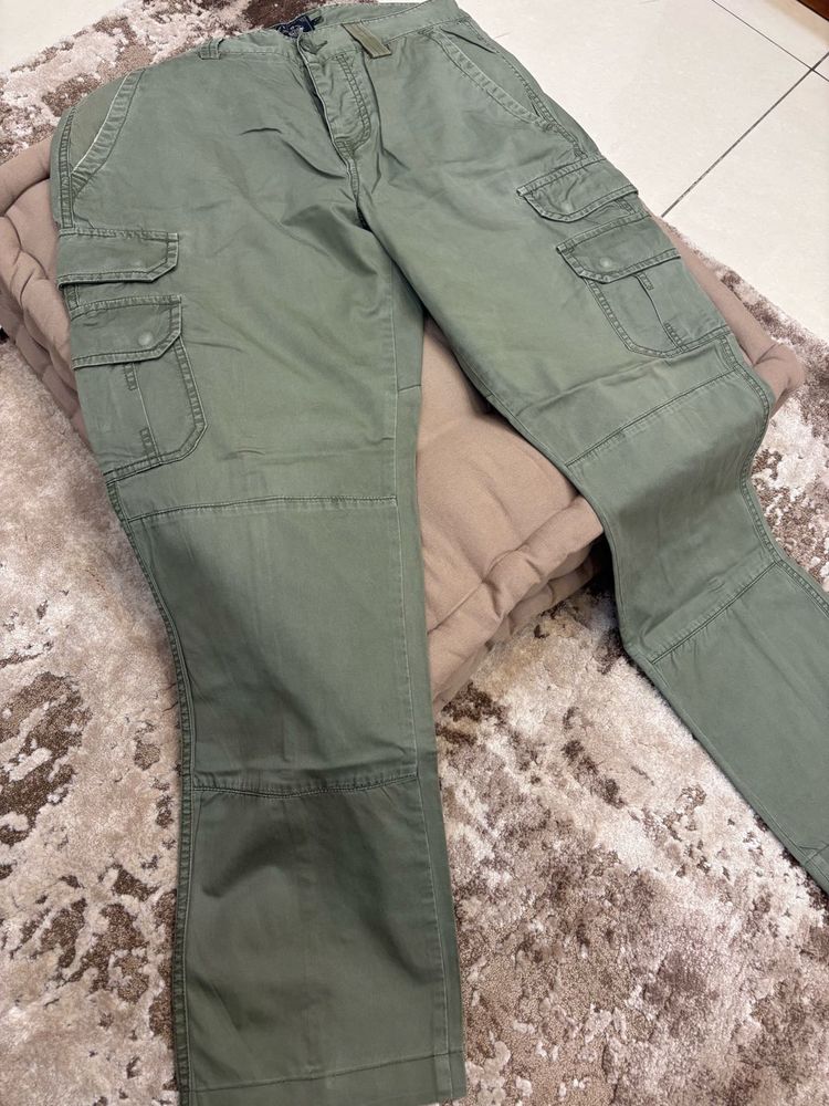 Olive Green Cargo Pants