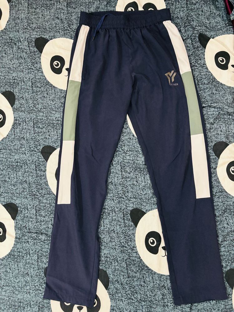 Navy Blue Track Pants