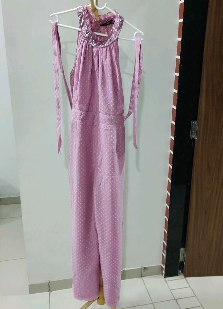 Blush Pink Jumpsuit