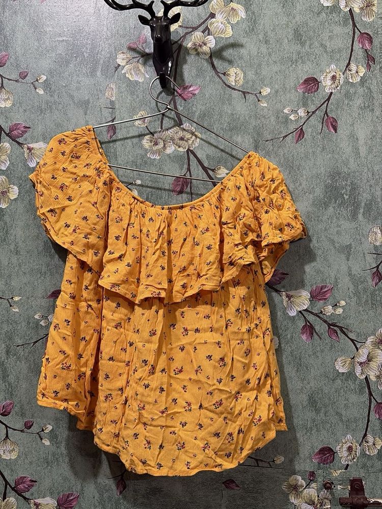 Floral Off-Shoulder Top