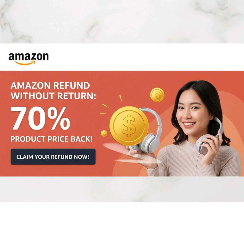 Amazon Refund - Get 70% Back!