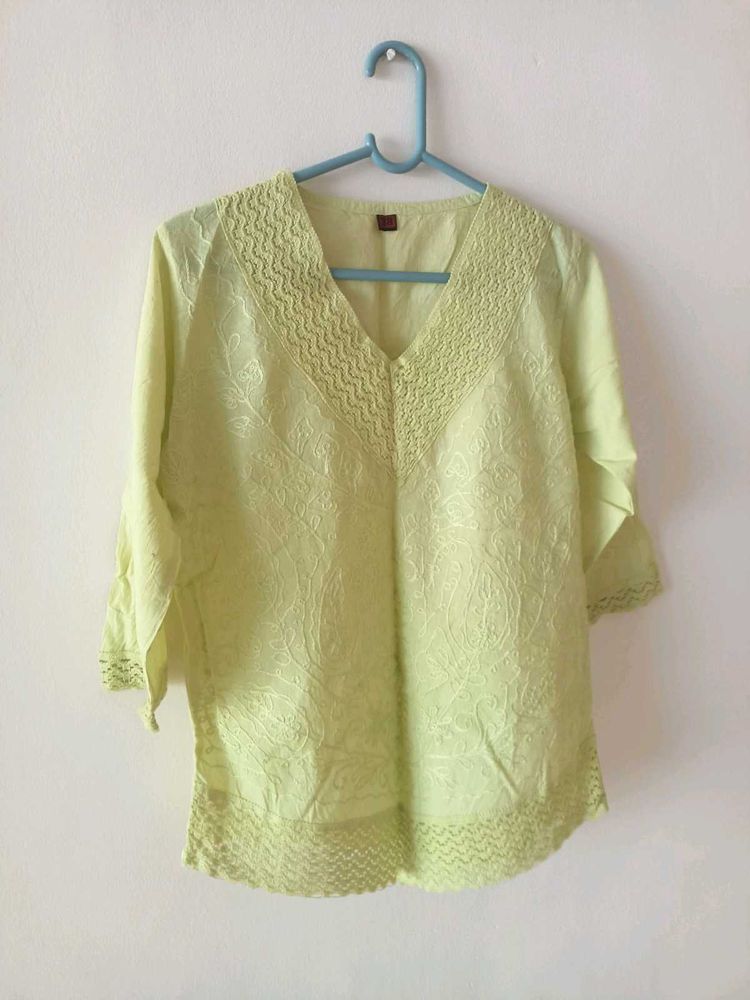 Elegant Embroidered Top