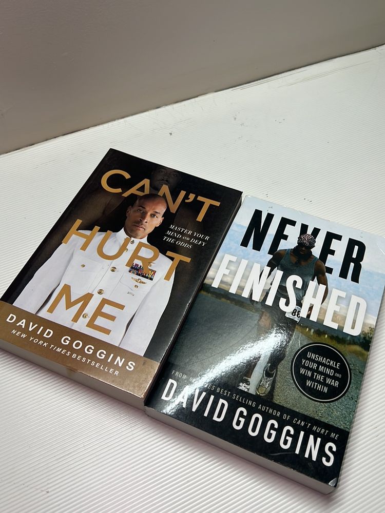 Can’t Hurt Me And Never Finished By David Goggins