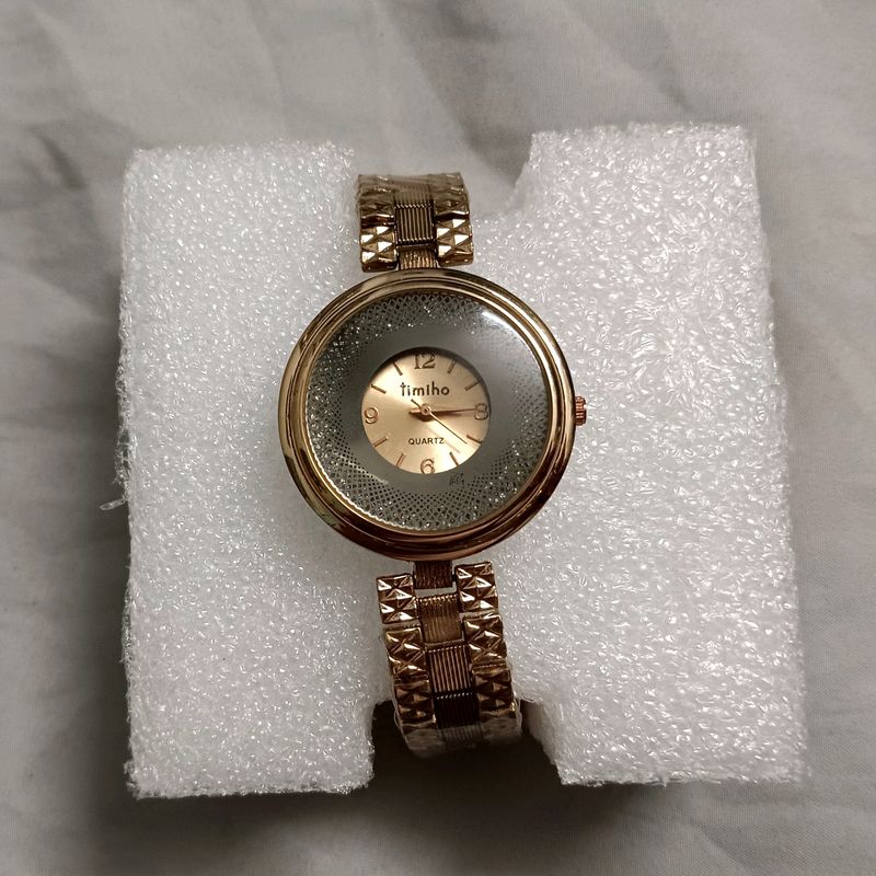 Rose Gold Watch For Women