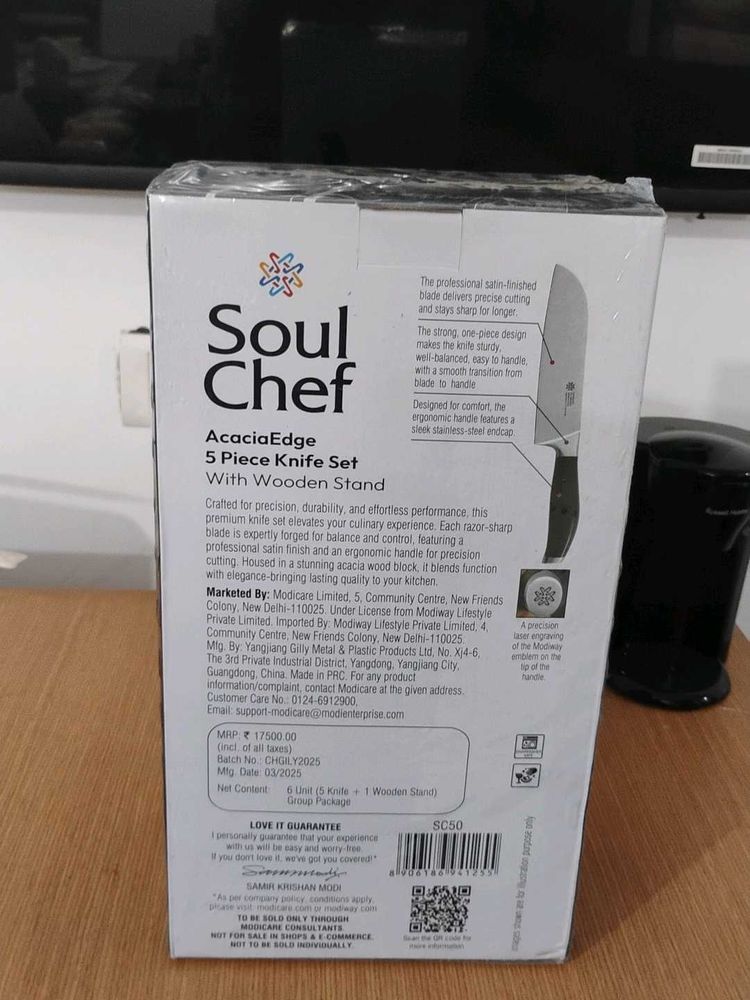 Soul Chef 5-Piece Knife Set