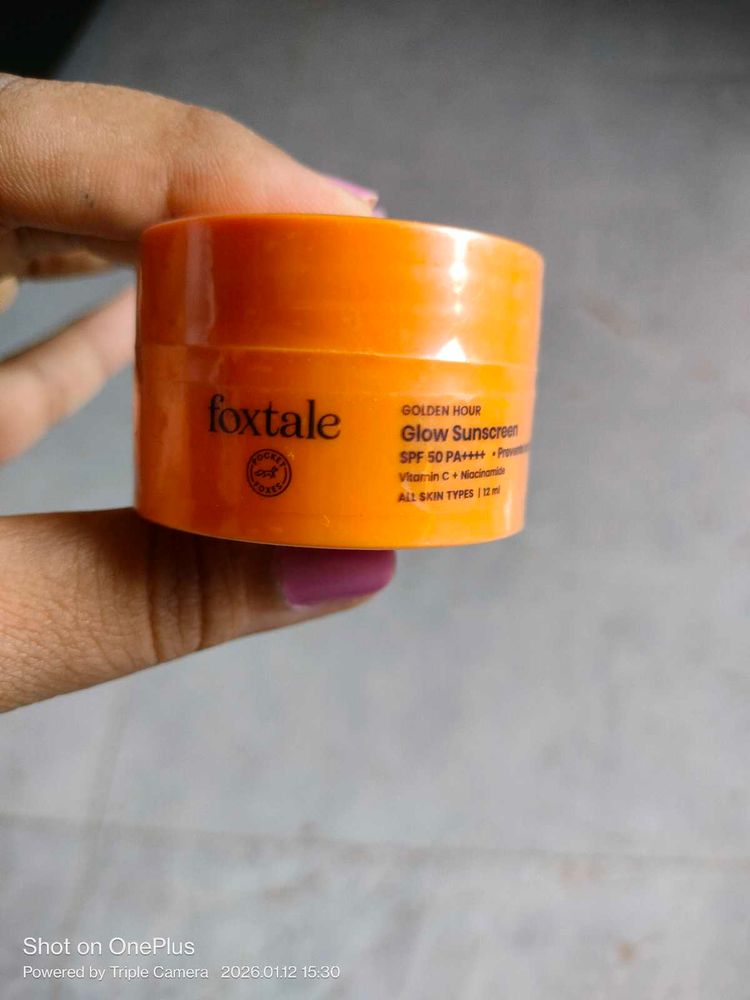 Foxtale Glow Sunscreen SPF 50