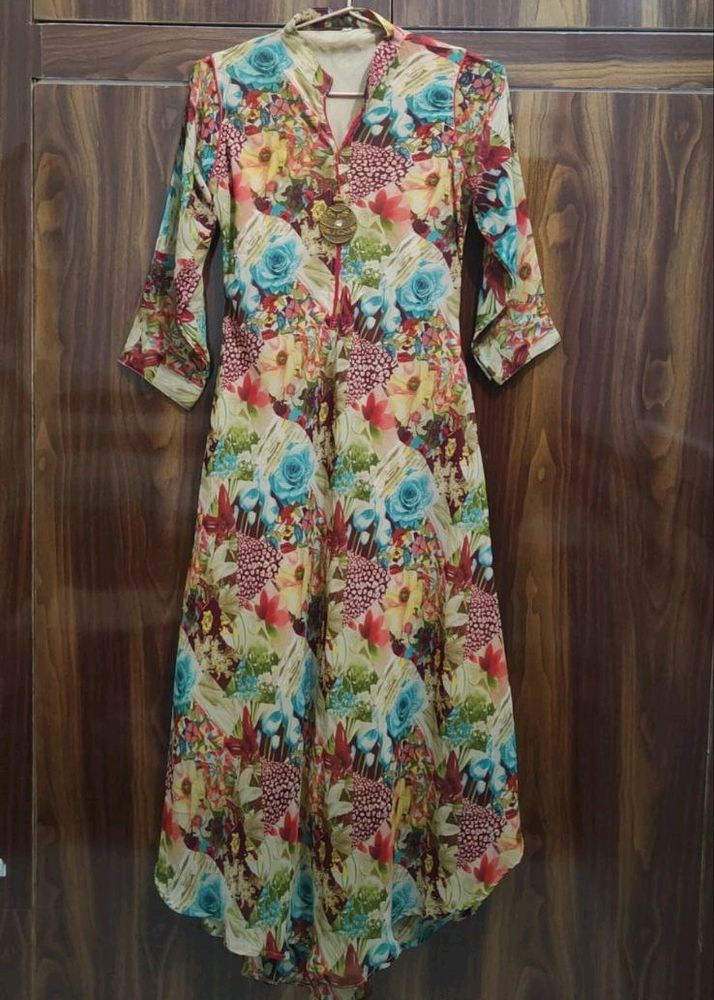 Floral Ethnic Dress