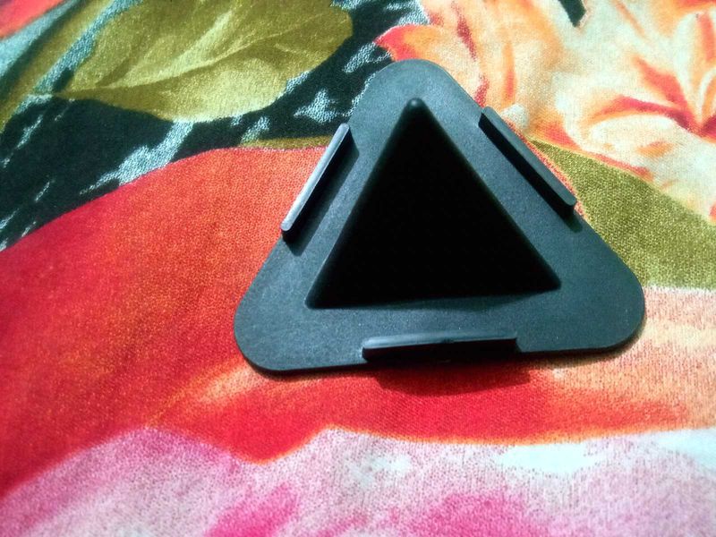 Black Triangular Object