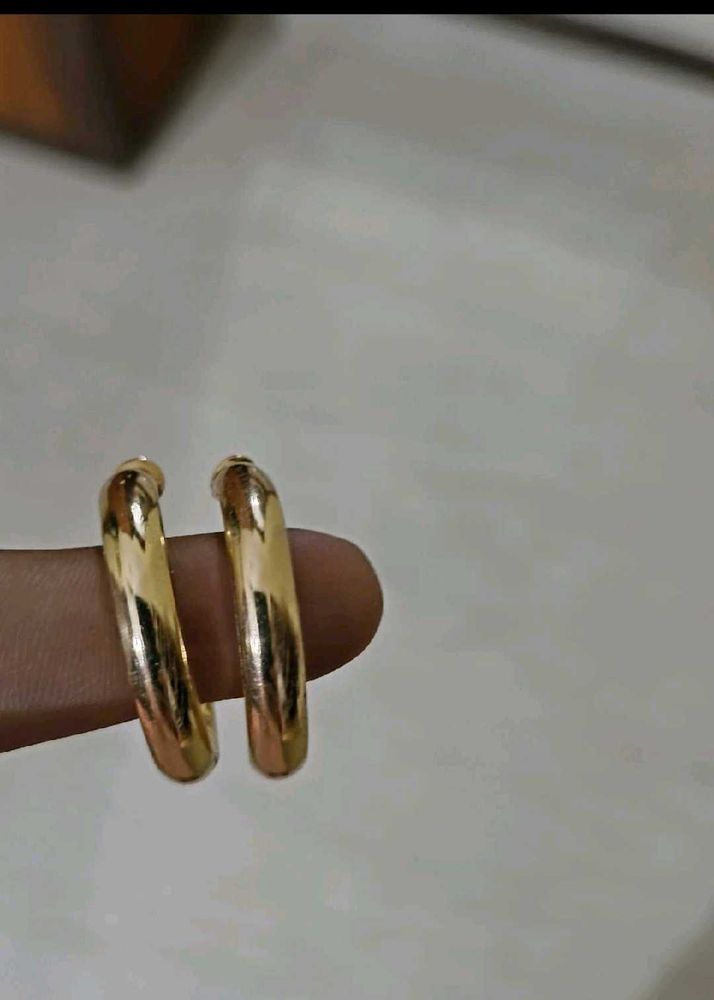 Gold Hoop Earrings