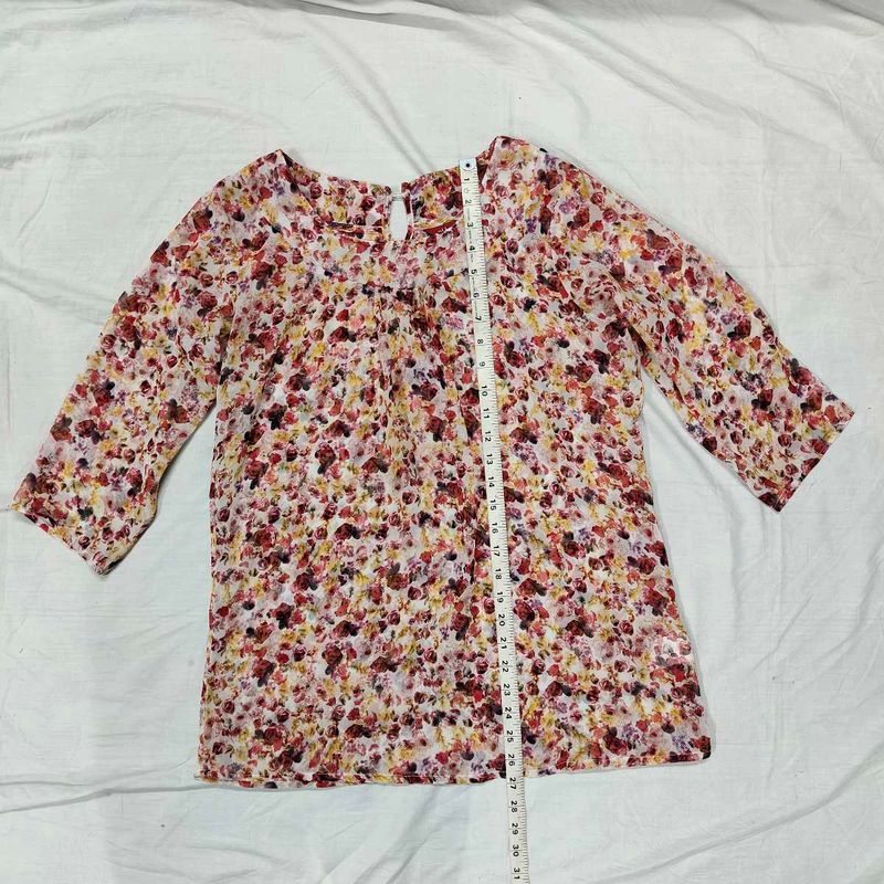 Floral Print Top