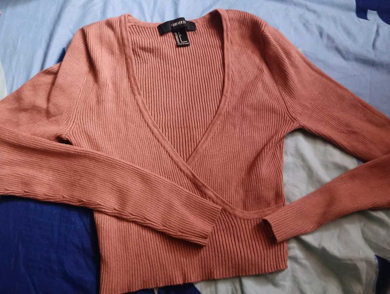Forever 21 Wrap Top