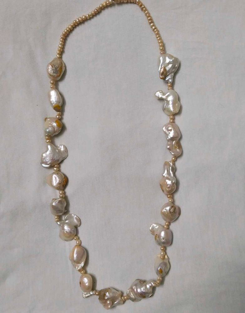 REAL Baroque Pearl Necklace