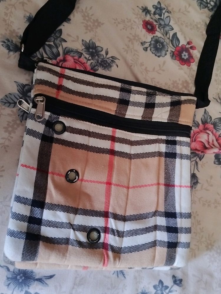 New Stylish Home Made Stitched Sling Bag