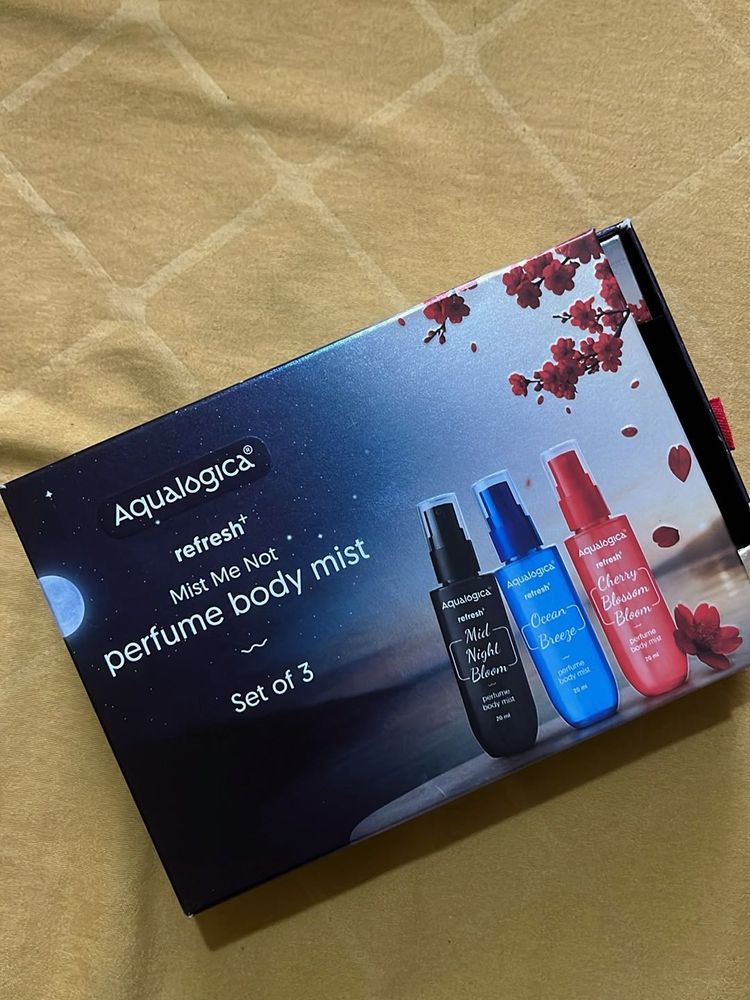 Aqualogica Perfume Body Mist Set