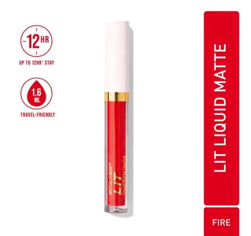 Lit Liquid Matte Lipstick-Fire
