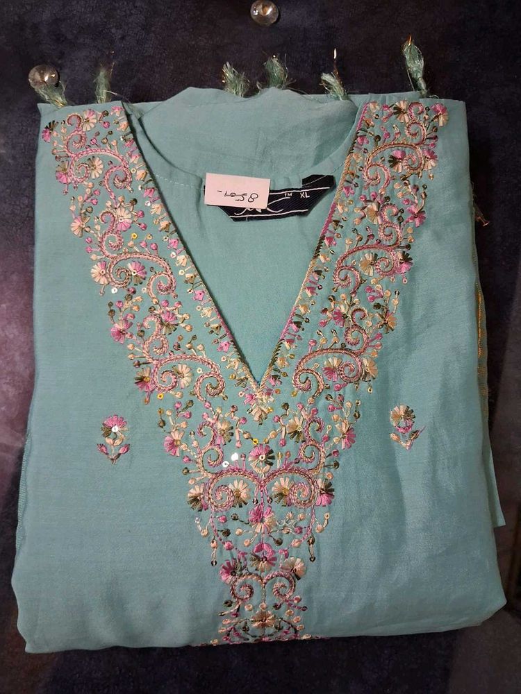 Embroidered Kurta Xl Size