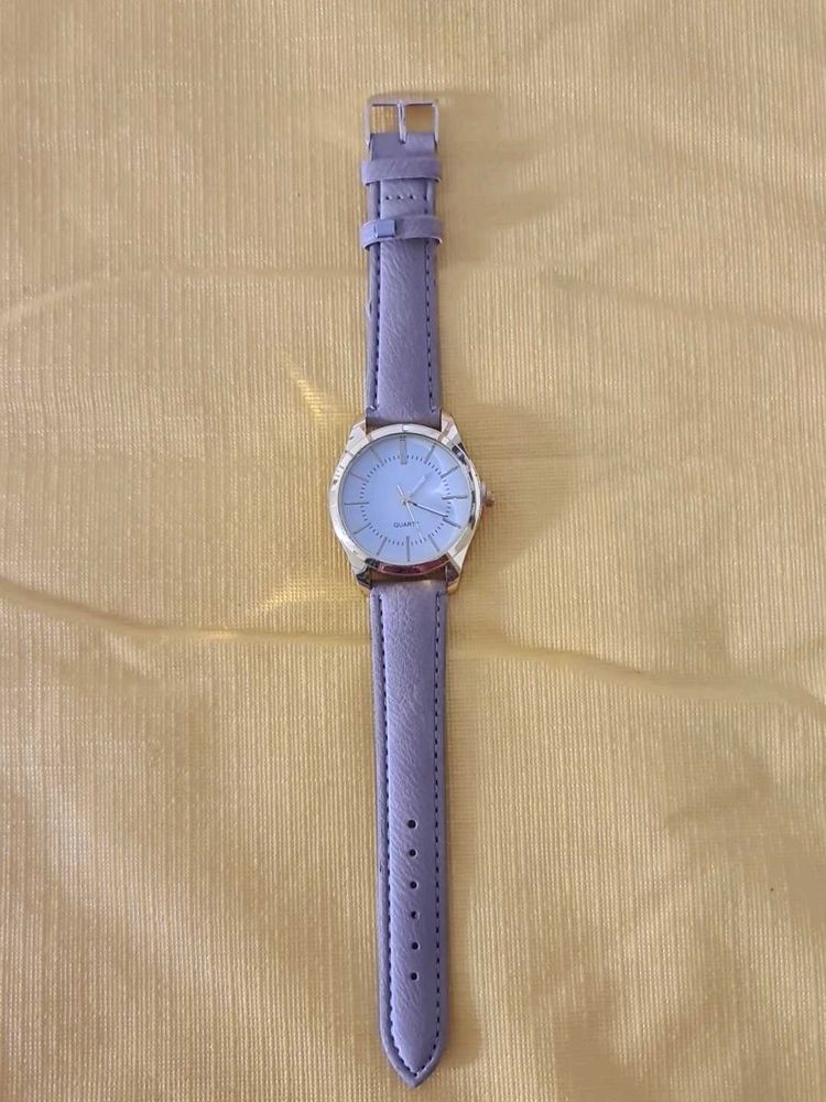 Lilac Quartz Watch