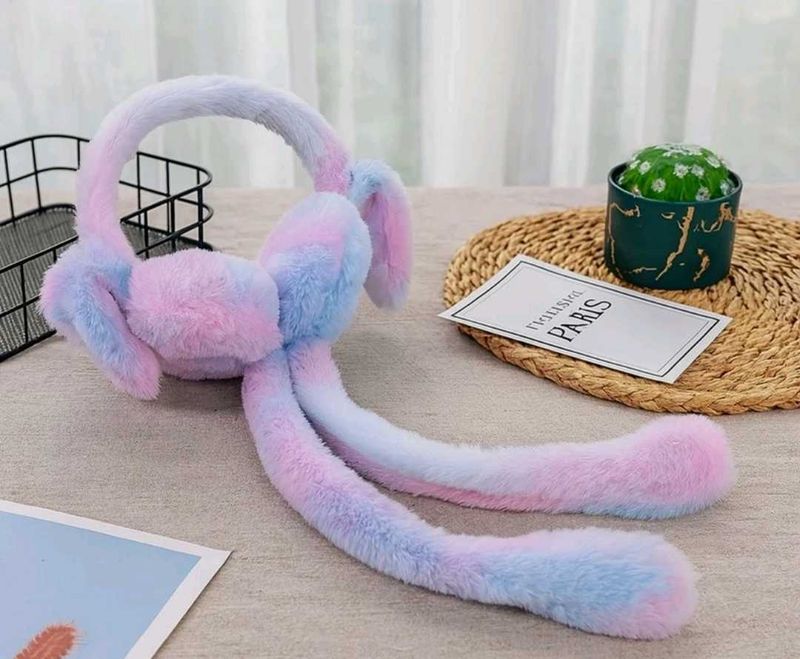 Rabbit Multi colour ear muff...