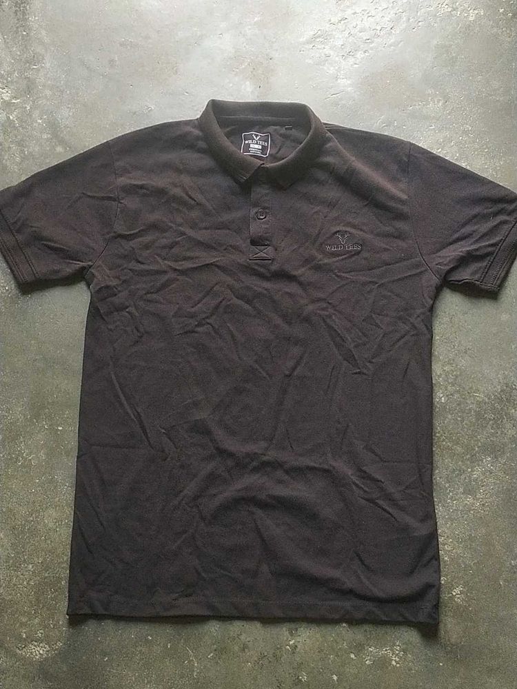 Black Polo T-Shirt