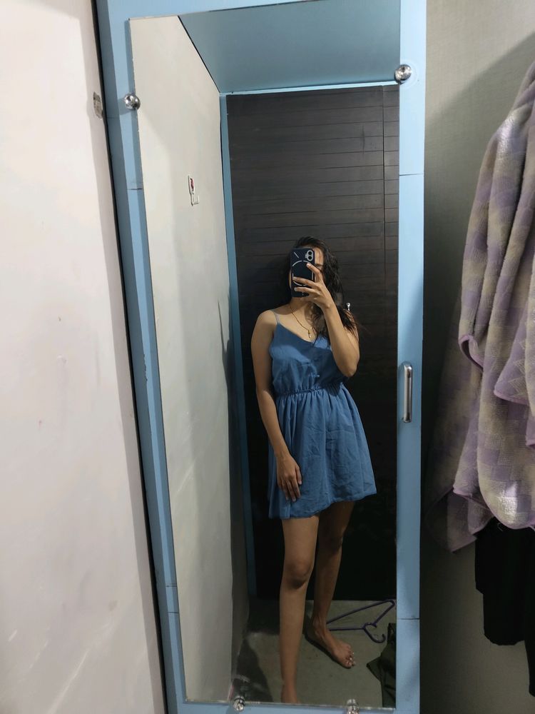 Blue Short One Piece