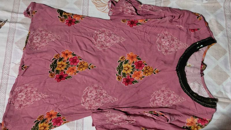 Floral Print Kurti