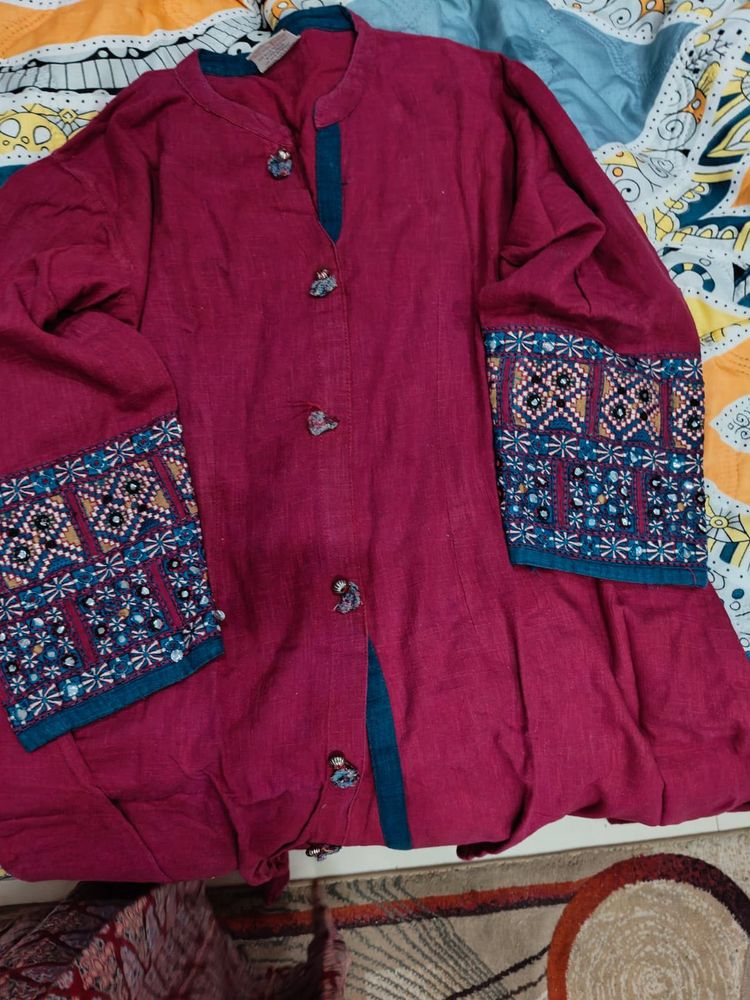 Beautiful Jacket Kurti