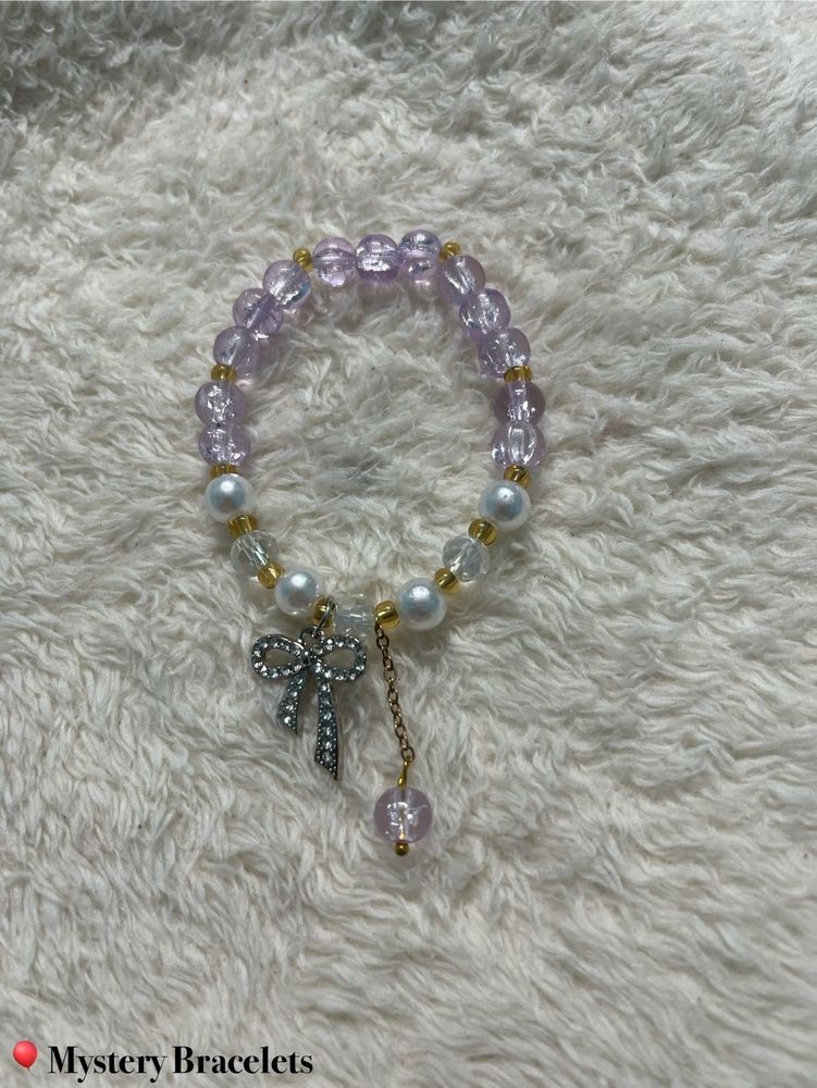 Beaded Bracelet with Charm