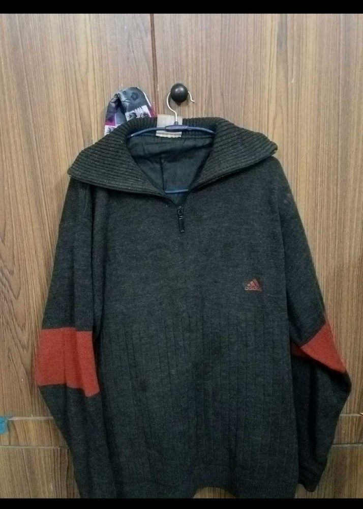 Vintage Adidas Quarter Zip Sweater