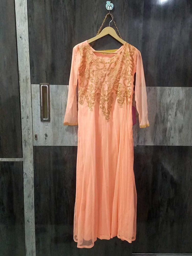Floor Touching Dress