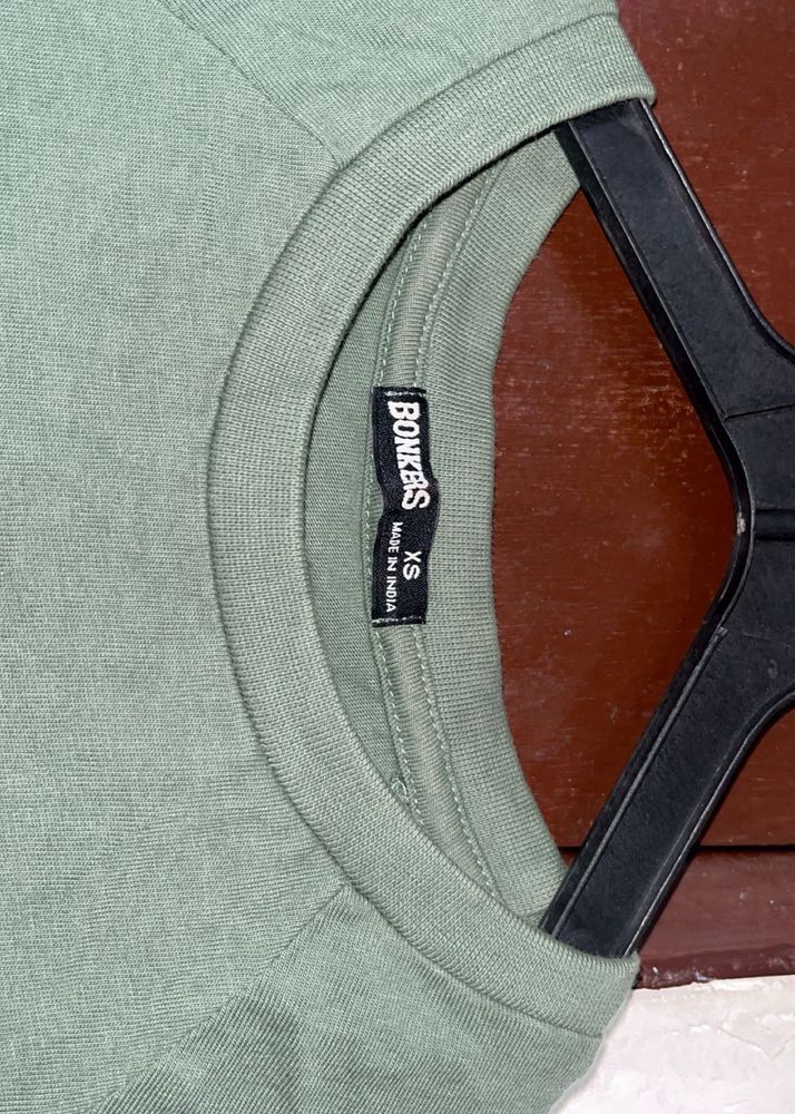 bonkers Sage Green Tee