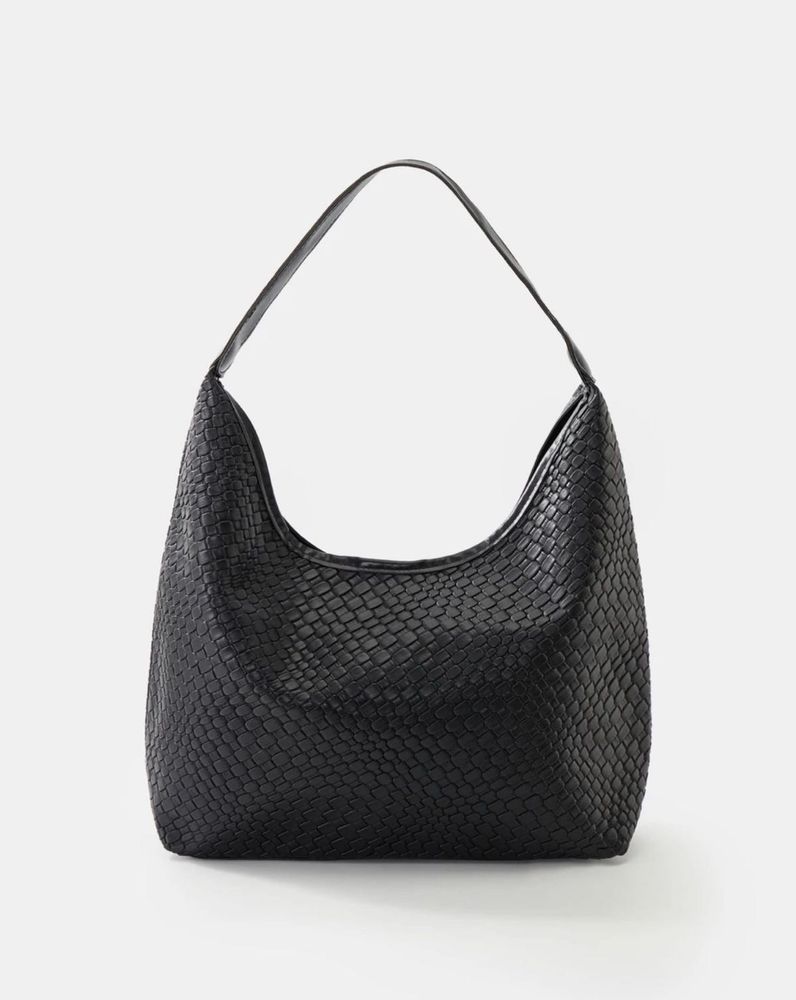 BLACK SAVANA TOTE BAG