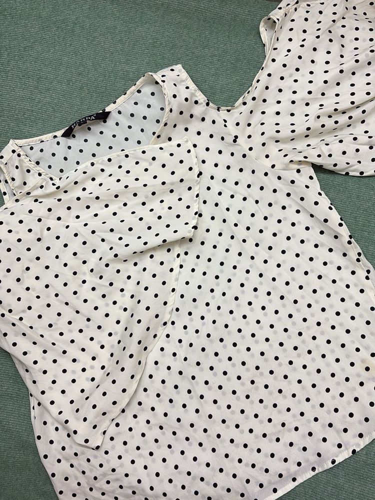 Polka Dot Blouse