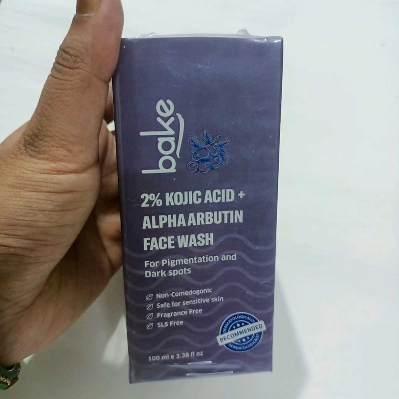 Bake 2% Kojic Acid + Alpha Arbutin Face Wash