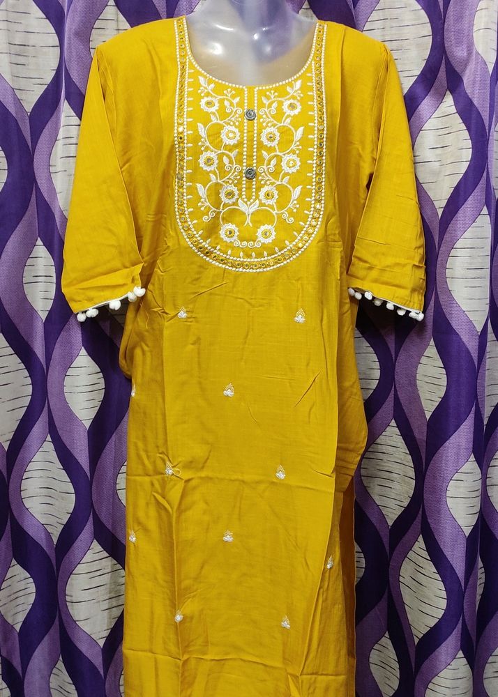 Brand New Embroidery Work Kurti