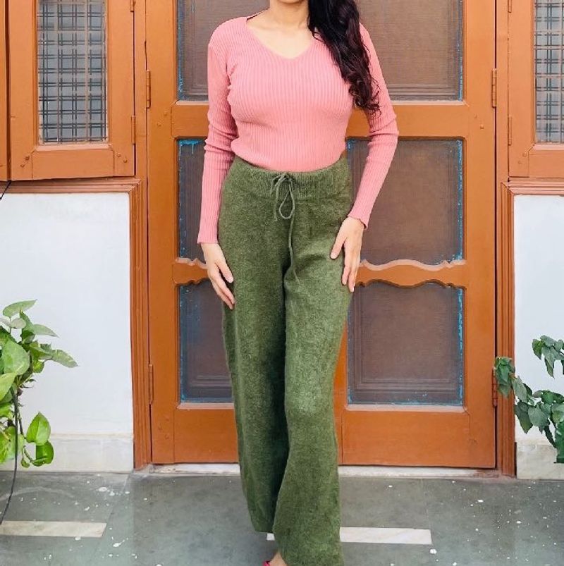 Cozy Green Lounge Pants