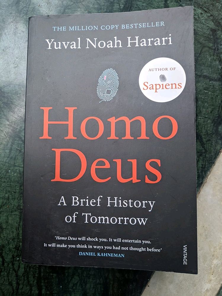 🆕️ Homo Deus Book By Yual Noah Harari Paperback