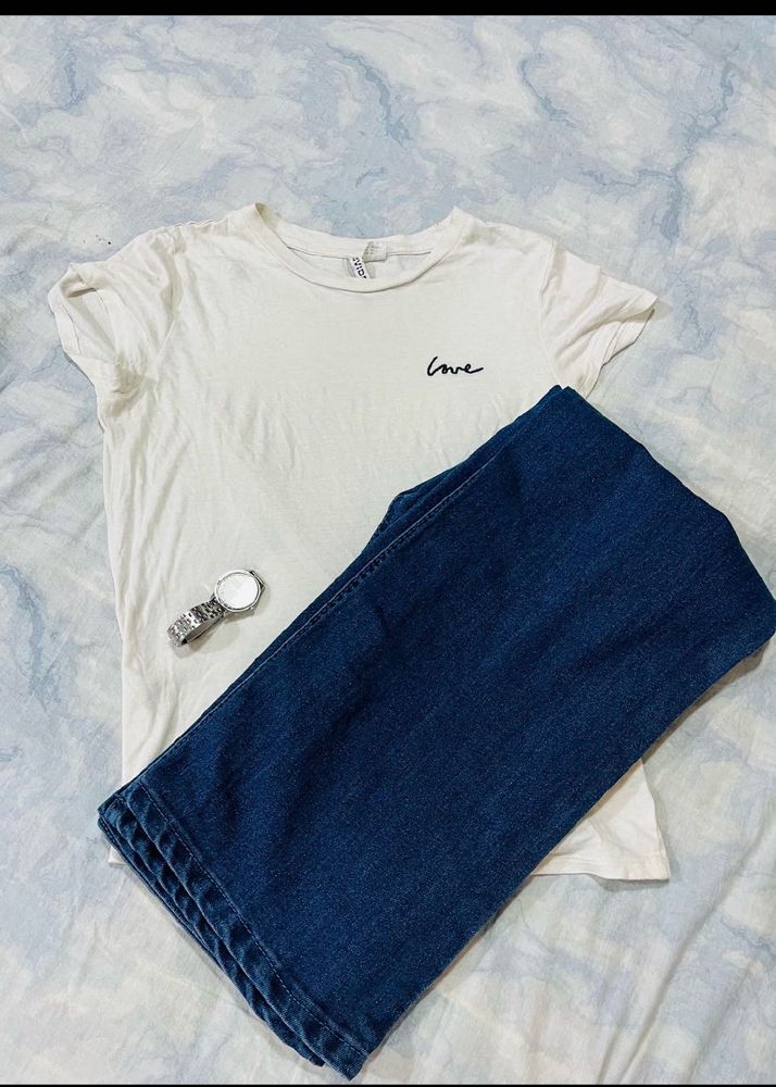 Dark Blue Denims Jeans Women