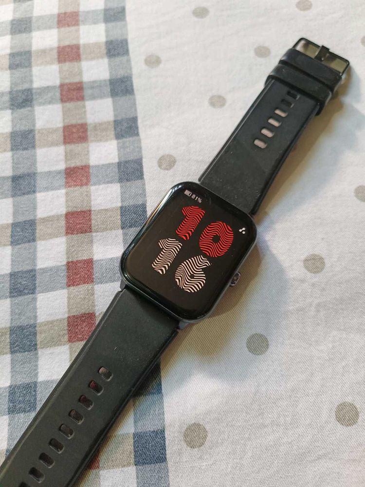 Ambrane Wise Glaze Smartwatch Amoled