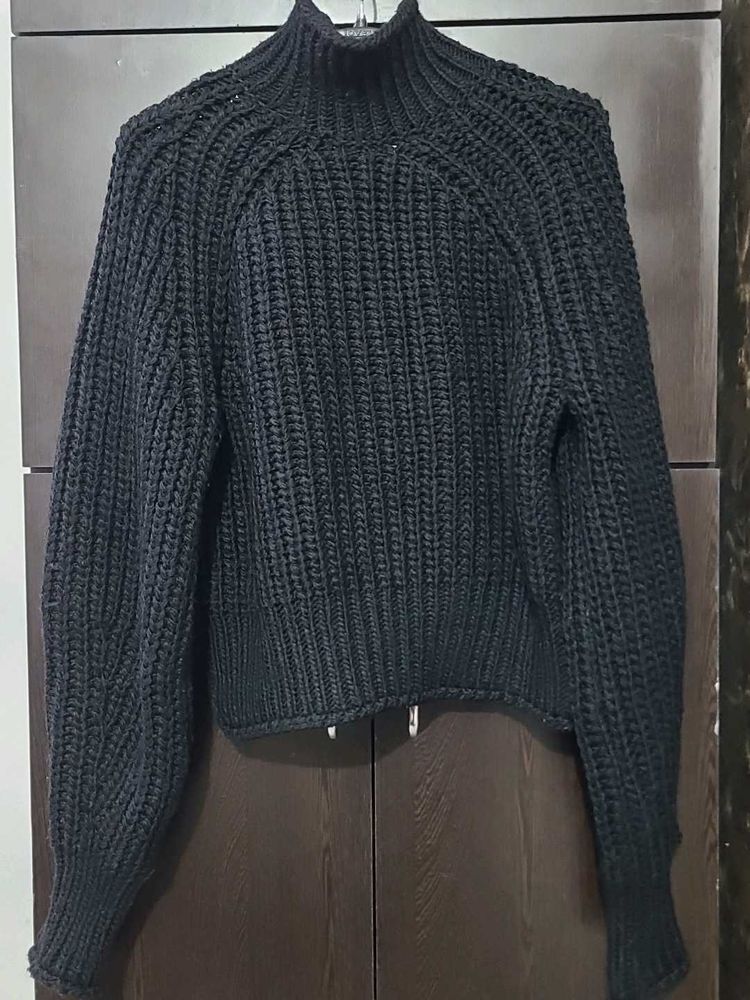 H&amp;M Chunky Knit Turtleneck Sweater
