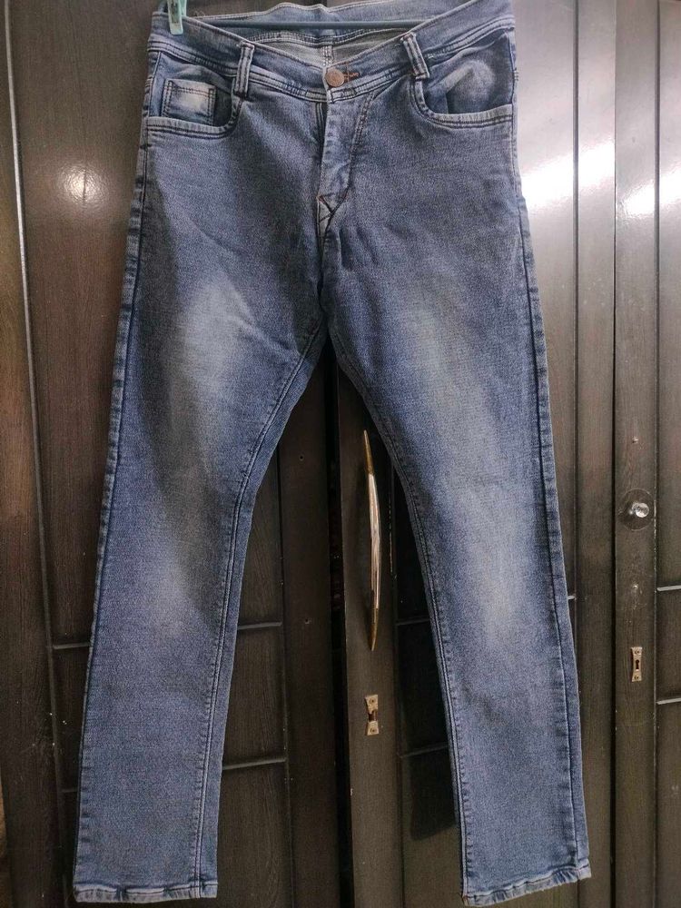 Classic Blue Denim Jeans