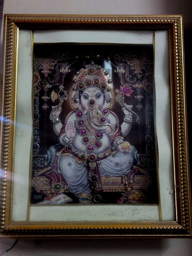 Framed Ganesha Artwork