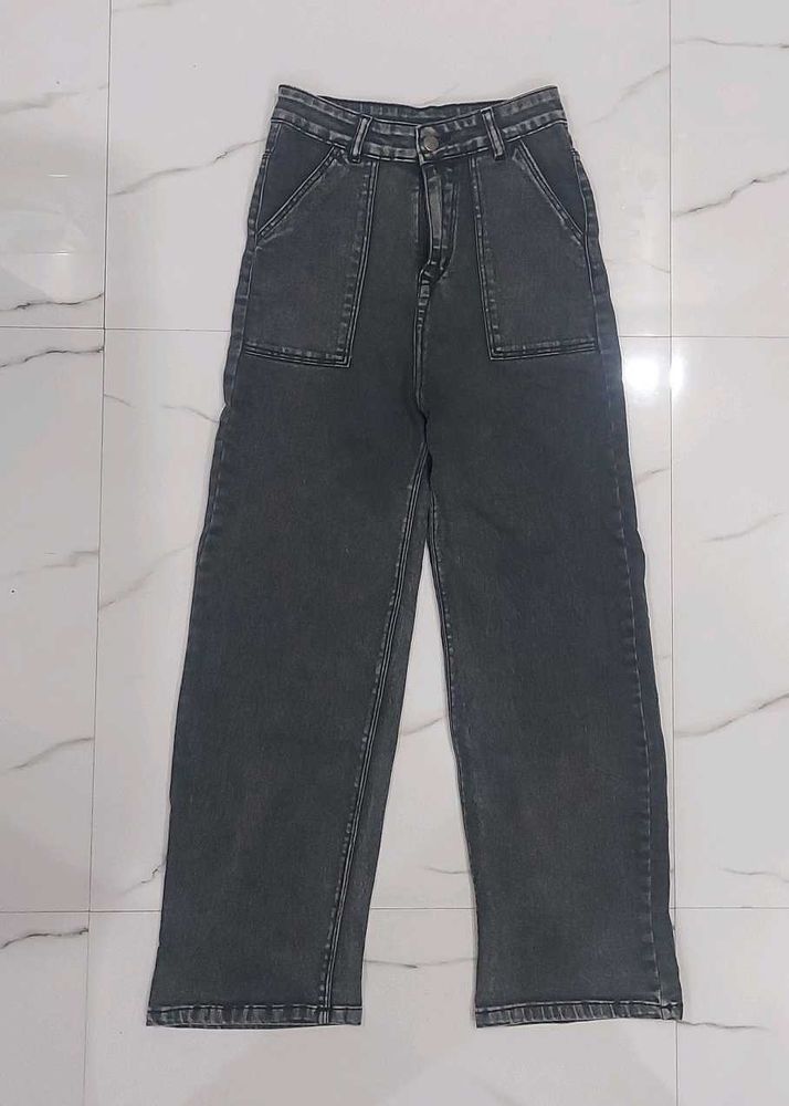Straight Baggy Jeans For Women