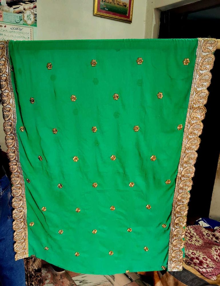 Full Embroidery Designer Dupatta