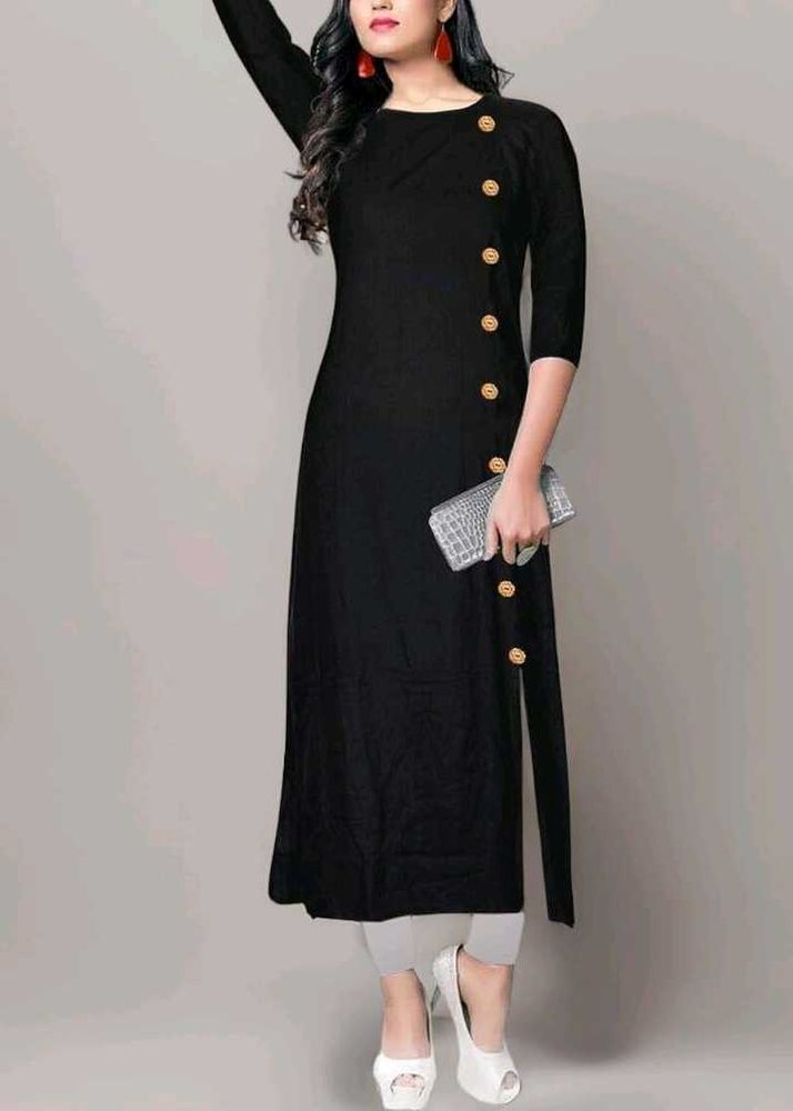 Women Black Kurti
