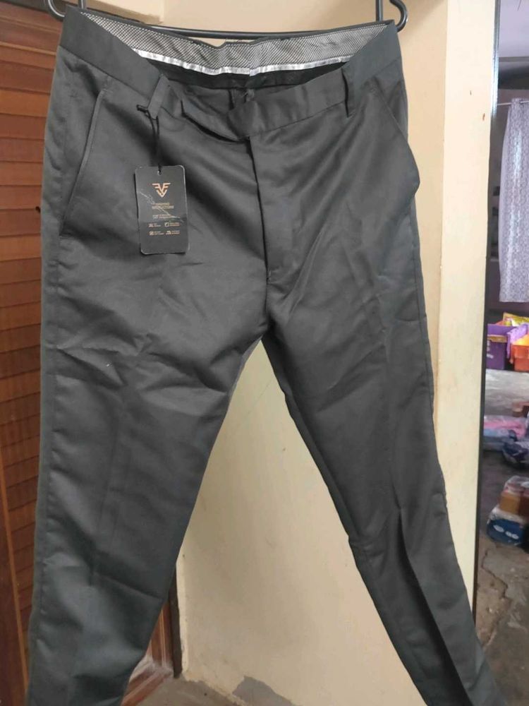 Men&#39;s Grey Formal Trousers