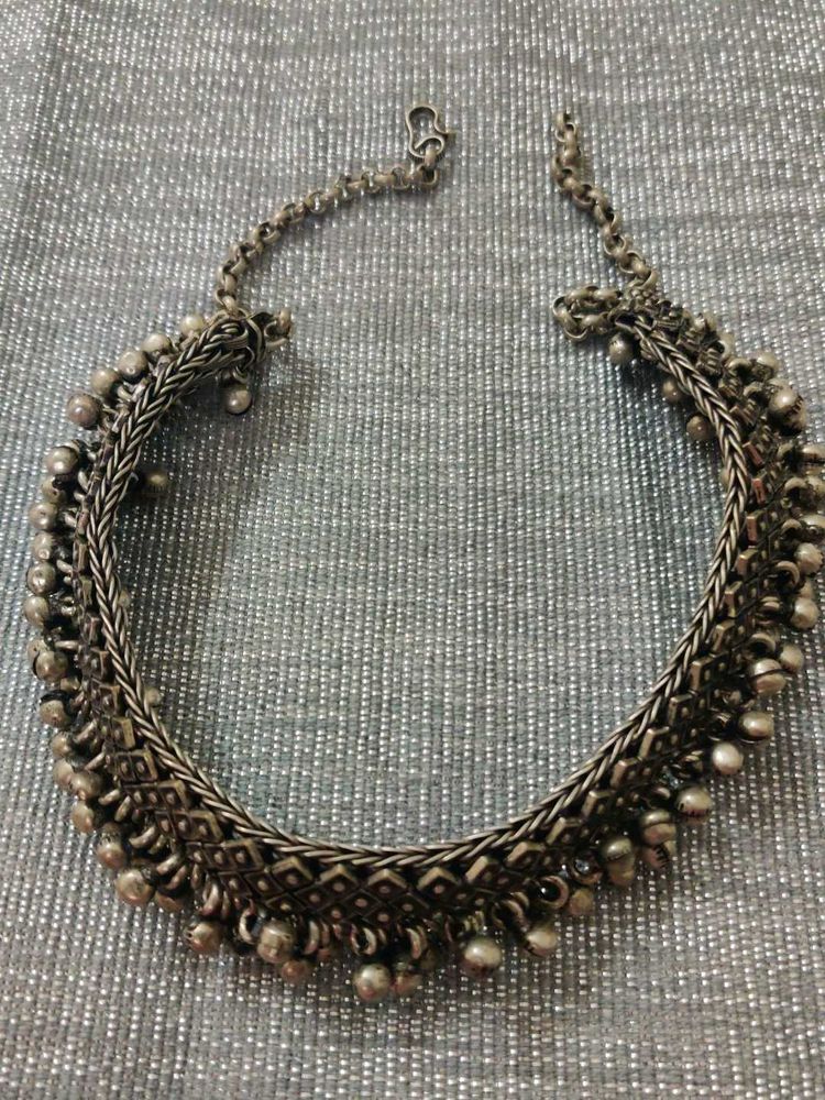 Chunky Brass Based Ghunghroo Choker