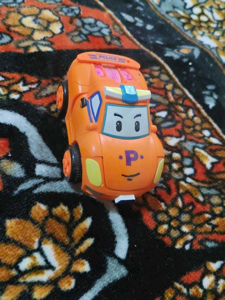 Orange Car Toy