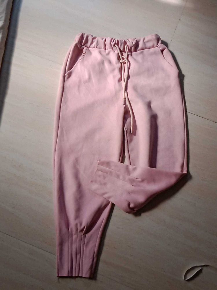 Pink sweatpants for girls